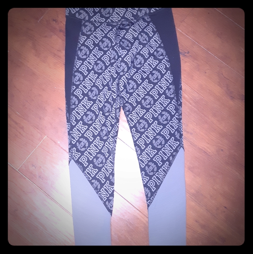 PINK reversible leggings!
